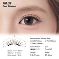 No. 32 Pear Blossom - Soft Magnetic Eyelash with Applicator Kit Reusable Glue-free